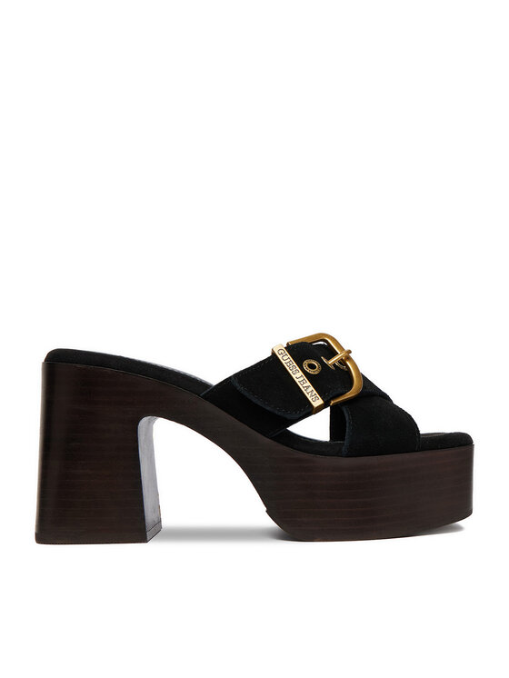 Guess Jeans Şlapi CEO-JD421-3 Negru