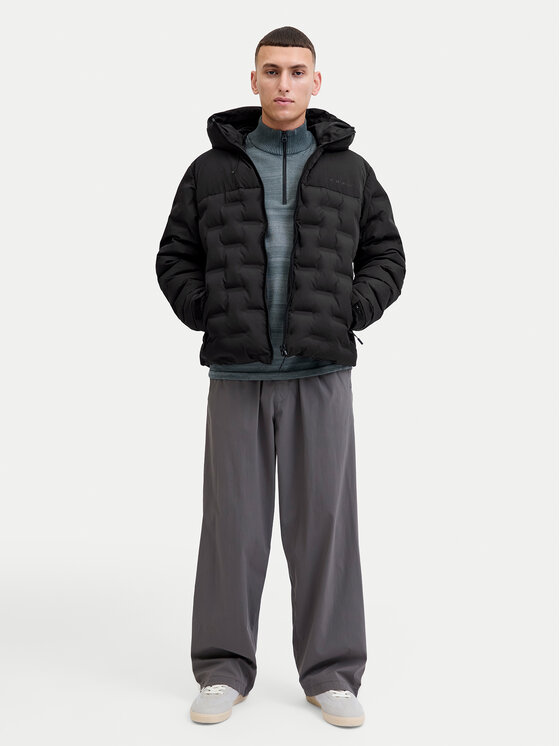 Jack & Jones Jack & Jones Μπουφάν χειμωνιάτικο Point 12285932 Μαύρο Regular Fit