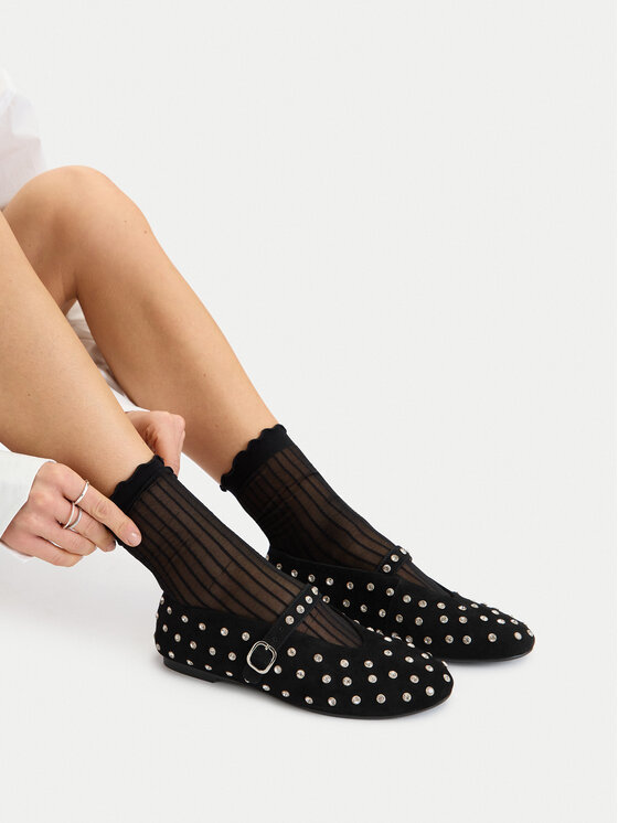 Eva Minge Eva Minge Ballerinas EO-NALA-249060-51 Schwarz