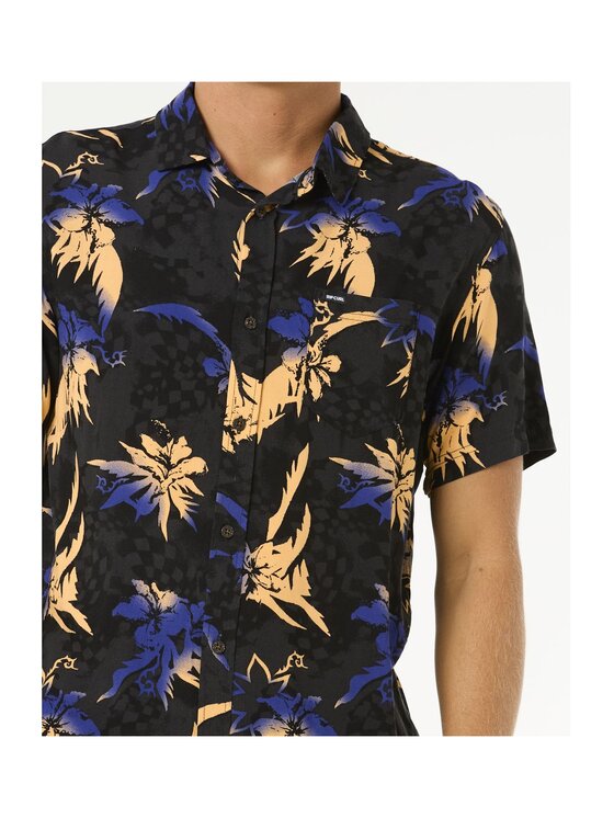 Rip Curl Rip Curl Koszula Fun Times S/S Shirt Czarny Standard Fit