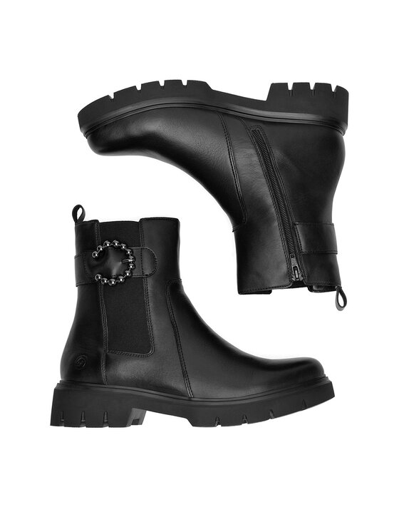 Remonte Remonte Botki D1W74-00 Czarny