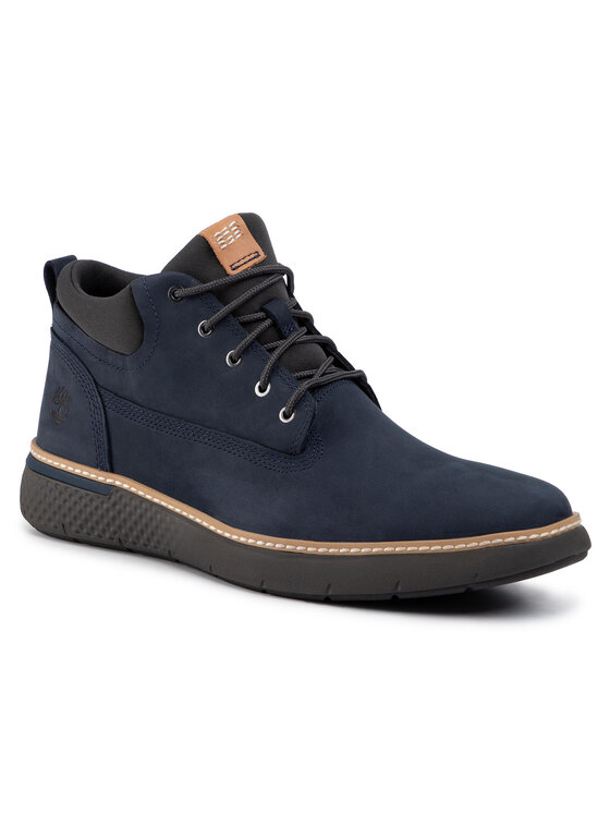 Timberland Polacchi Cross Mark Chukka TB0A222F0191 Blu scuro • Modivo.it