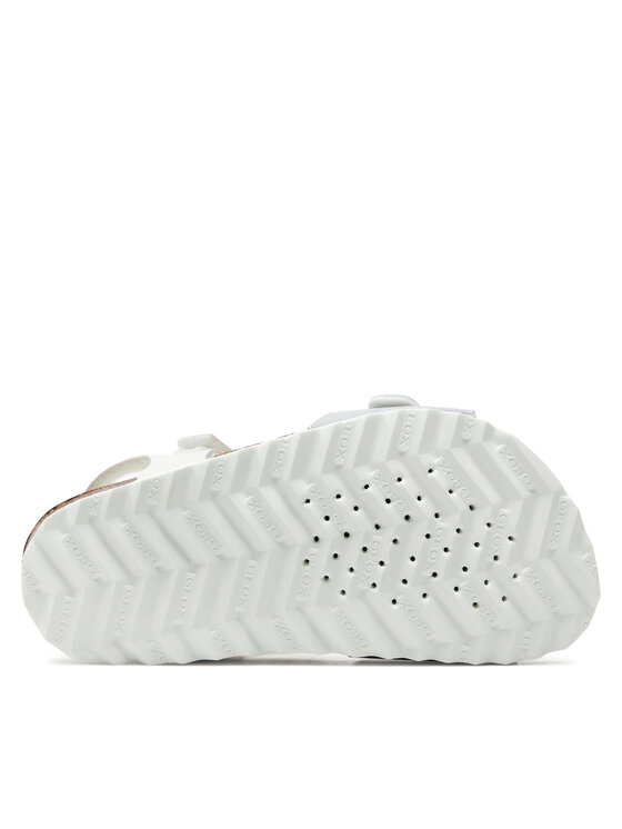 Geox Geox Basutės B Sandal Chalki Girl B922RA 0NFKC C0007 S Balta