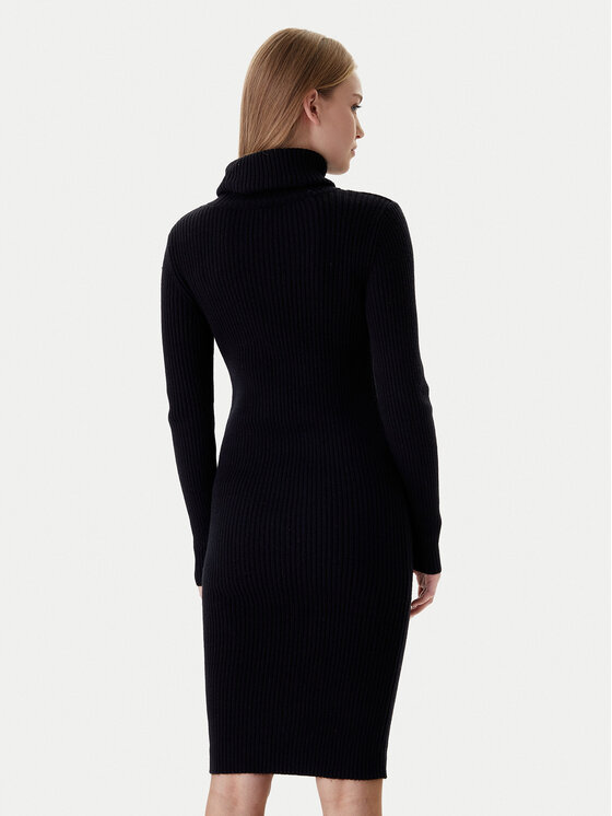 ONLY ONLY Kötött ruha Nellie 15363533 Fekete Regular Fit