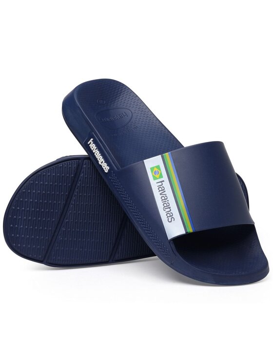 Havaianas Havaianas Παντόφλες HAVAIANAS Ciabatta Donna Hav. Slide Brasil 4147319.0555 Blu Σκούρο μπλε