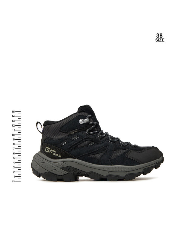 Jack Wolfskin Jack Wolfskin Παπούτσια πεζοπορίας Vojo Tour Mid W A62071 Γκρι