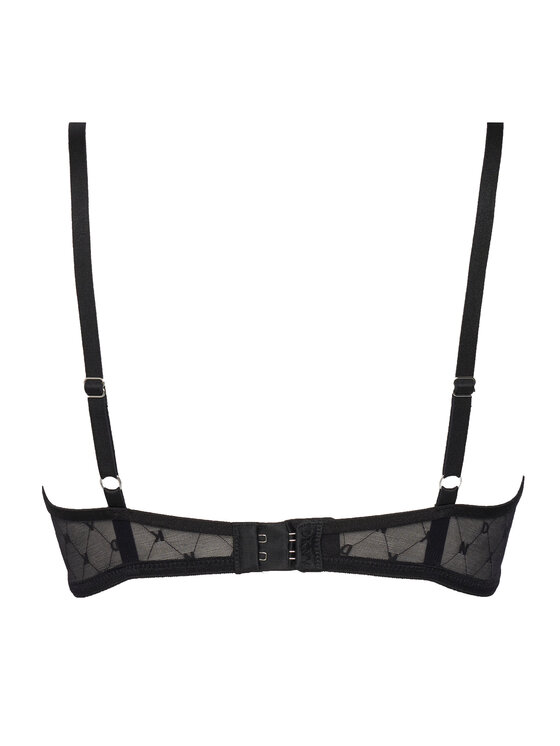 DKNY DKNY Biustonosz z fiszbiną DK4039 Czarny