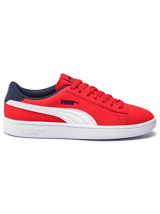 Puma Puma Sneakersy Smash V2 Buck Jr 365182 07 Czerwony