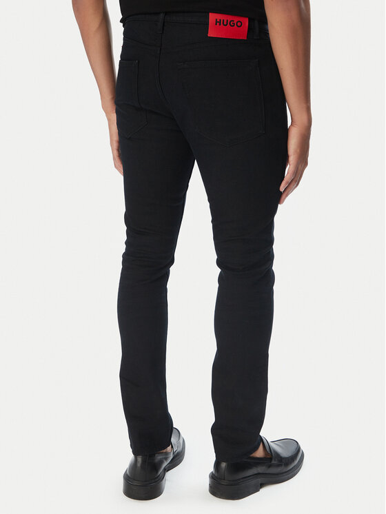 HUGO HUGO Blugi 50579751 Negru Extra Slim Fit
