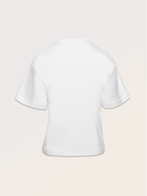 La Mania La Mania Bluzka SANDER Biały Classic Fit