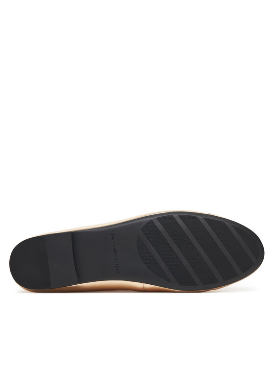 Tommy Hilfiger Tommy Hilfiger Balerinke Metallic Toe-Cap FW0FW08920 Zlatna