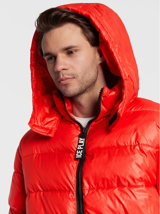 Ice Play Ice Play Geacă de iarnă 22I U1M0 J021 6415 4607 Roșu Regular Fit
