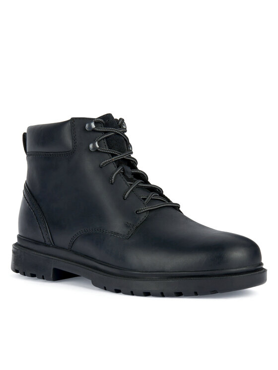 Geox Geox Зимни обувки U Andalo U36DDA 000FF C9999 Черен