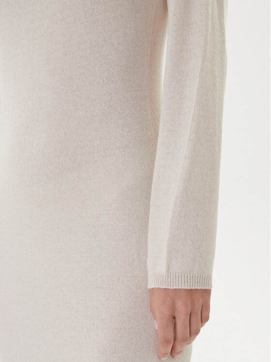 Kontatto Kontatto Kootud kleit 3M0964C Ekrüüvärv Slim Fit