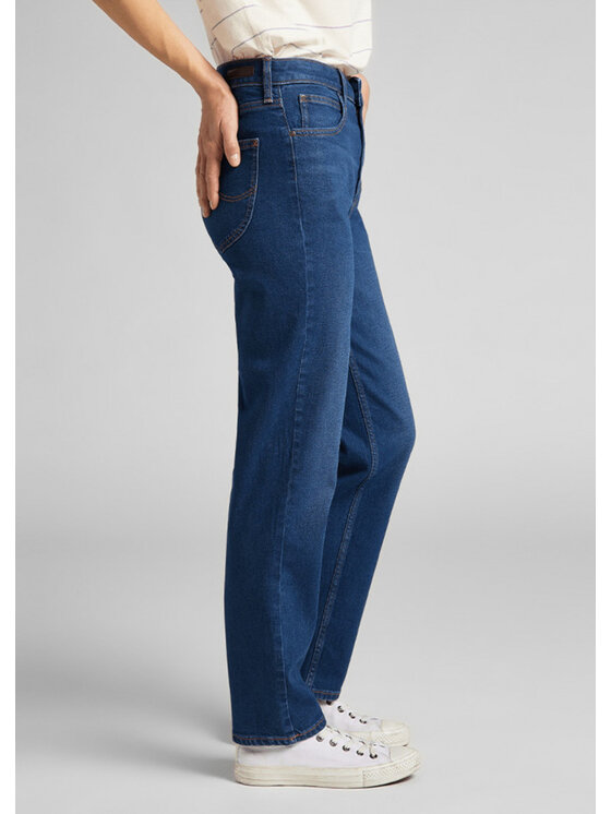 Lee Lee Jeansy CAROL Niebieski Regular Fit