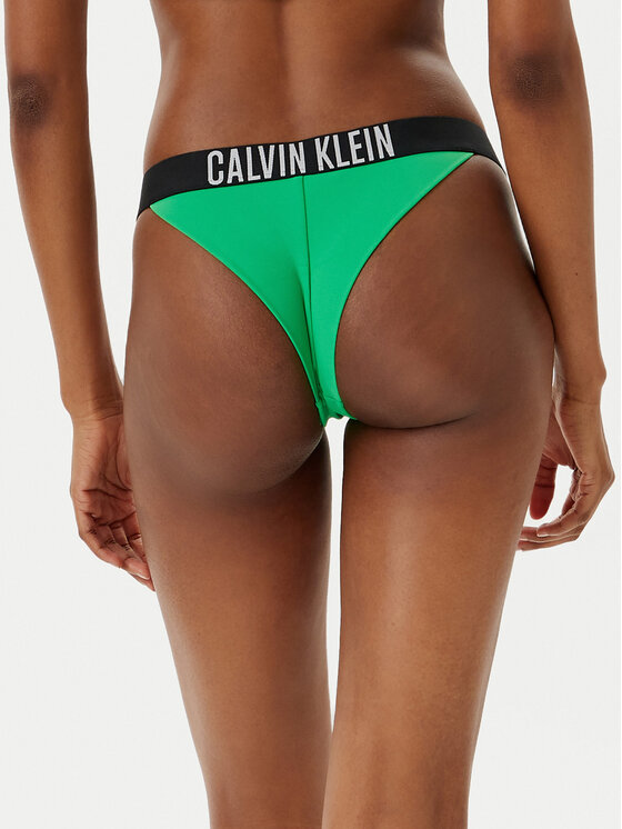 Calvin Klein Swimwear Calvin Klein Swimwear Dół od bikini KW0KW02857 Zielony