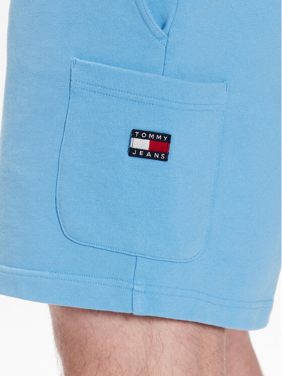Tommy Jeans Tommy Jeans Спортивні шорти DM0DM16330 Блакитний Regular Fit