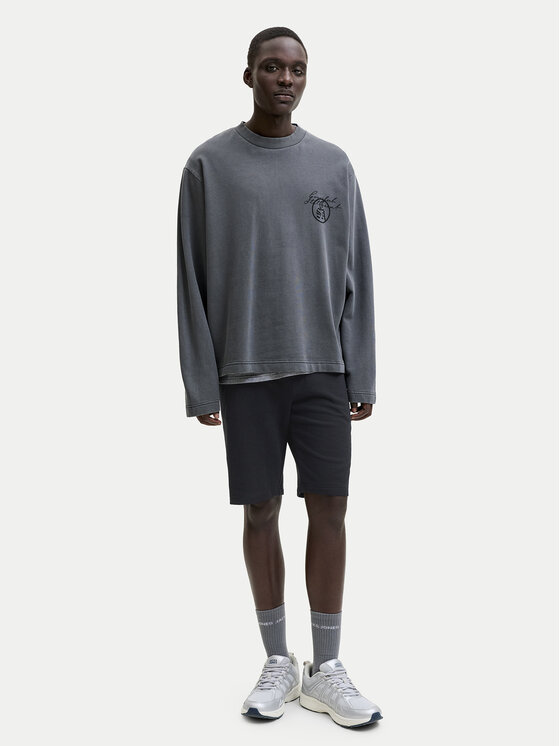 Jack & Jones Jack & Jones Pantaloni scurți sport Gordon College 12289726 Negru Regular Fit