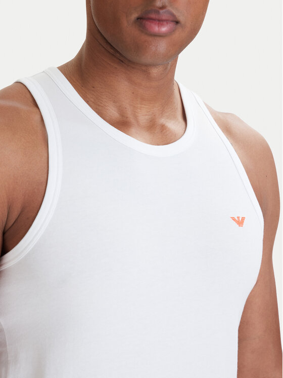 Emporio Armani Underwear Emporio Armani Underwear Smanicato EM000385 AF18891 U0002 Bianco Slim Fit