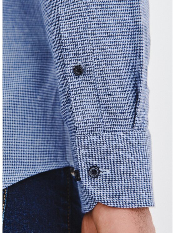 Pako Lorente Pako Lorente Koszula P25WF-1X-008 Granatowy Slim Fit