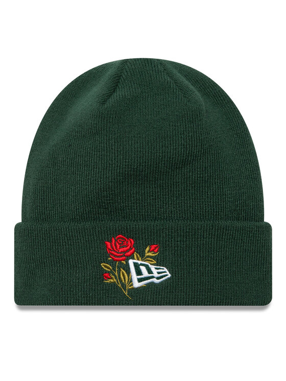 New Era New Era Kapa Rose Icon Cuff Knit Beanie 60580736 Zelena
