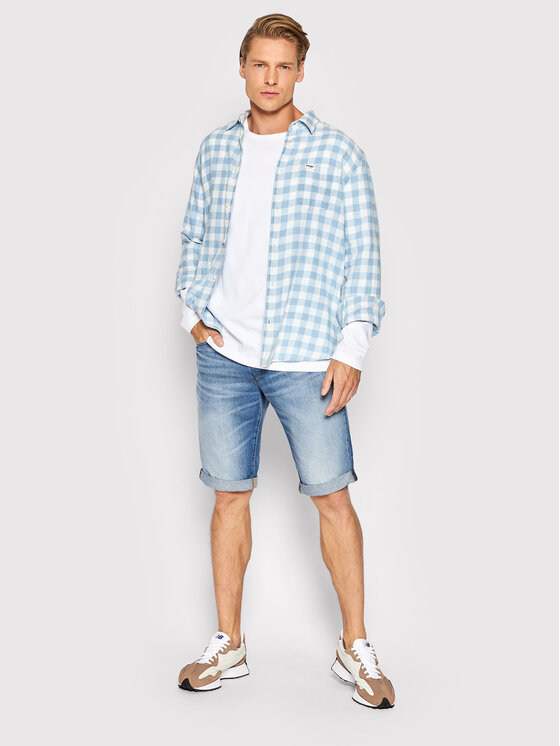 G-Star Raw G-Star Raw Farmer rövidnadrág 3301 1/2 D07432-8973-071 Sötétkék Straight Fit