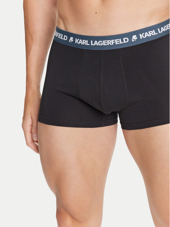 KARL LAGERFELD KARL LAGERFELD Набір з 3 пар боксерів A1M47021 Чорний