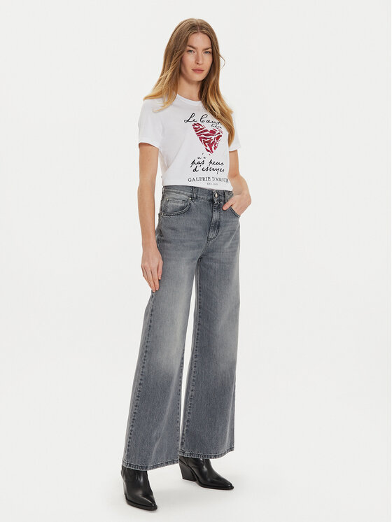 ONLY ONLY Póló Kita 15332698 Fehér Regular Fit