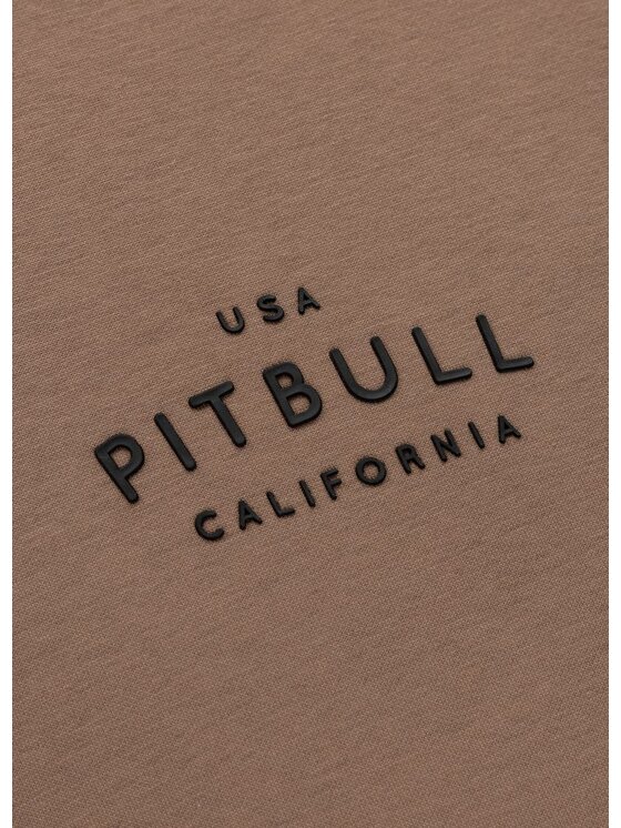 PITBULL PITBULL Bluza ARBOR Brązowy Regular Fit