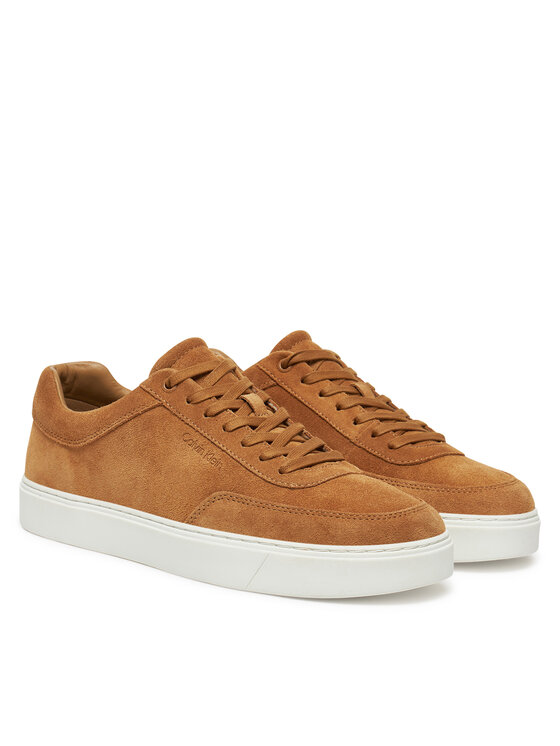 Calvin Klein Calvin Klein Sportcipők Clean Cup Low Laceup Oxf Su HM0HM01880 Világosbarna