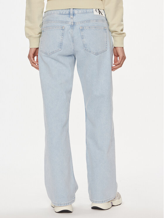 Calvin Klein Jeans Calvin Klein Jeans Traperice J20J223306 Svijetloplava Baggy Fit
