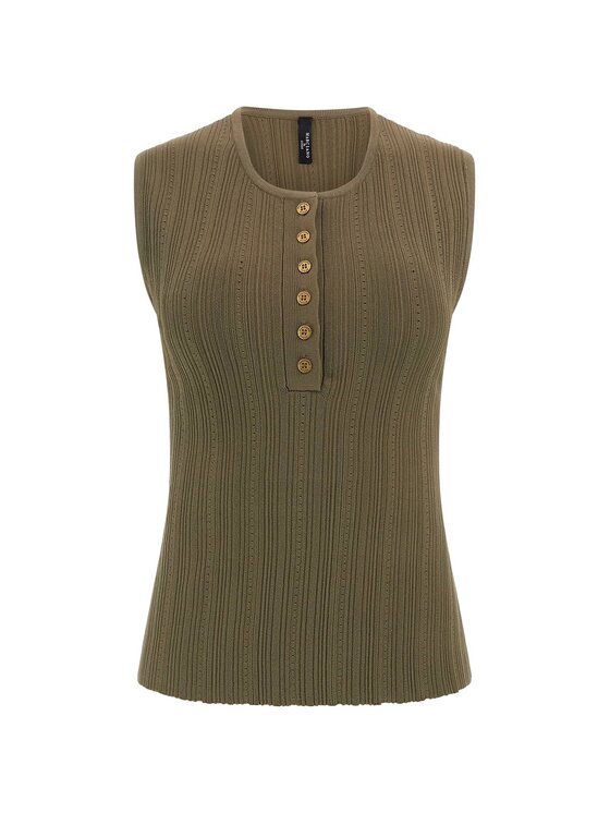 Marciano Guess Marciano Guess Top 172963 Zielony Classic Fit