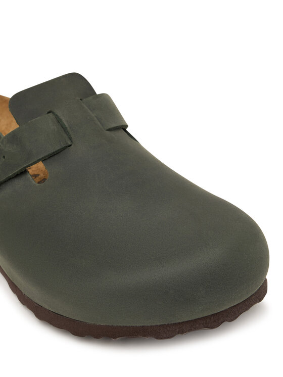 Birkenstock Birkenstock Шльопанці Boston 1032724 Темно-зелений