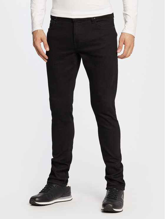 Guess Guess Farmer Miami M2YAN1 D4Q51 Fekete Skinny Fit