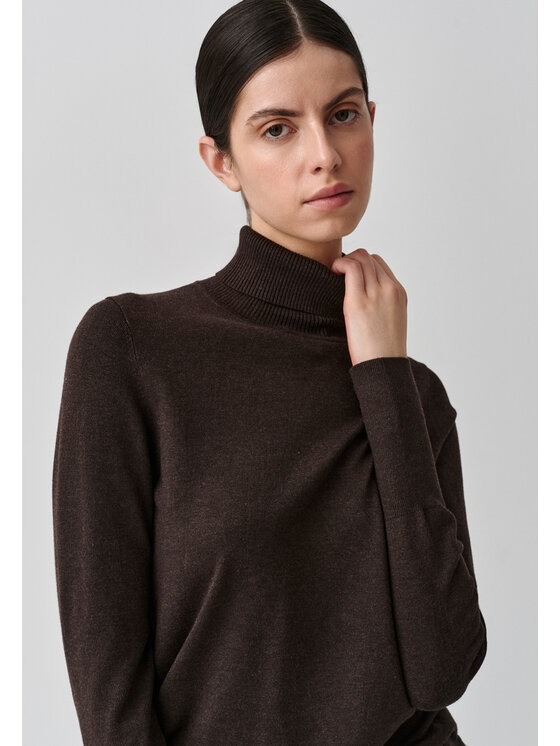 TATUUM TATUUM Sveter ANKIO 1 Hnedá Classic Fit