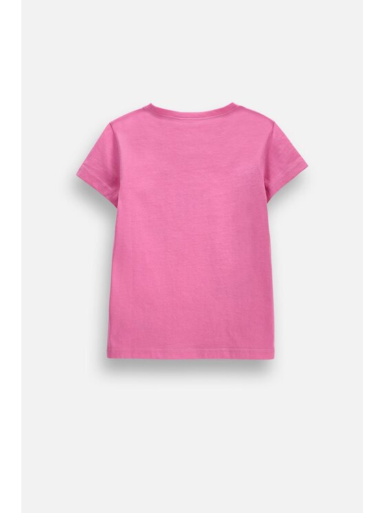 Coccodrillo Coccodrillo T-Shirt ZC6143205AGK-007 Różowy Regular Fit