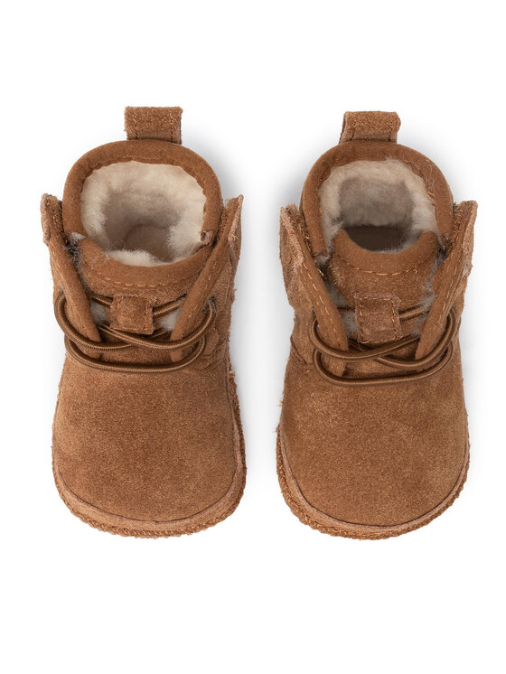 Ugg Ugg Škornji za sneg I Baby Neumel & Ugg Beanie 1104729I Rjava