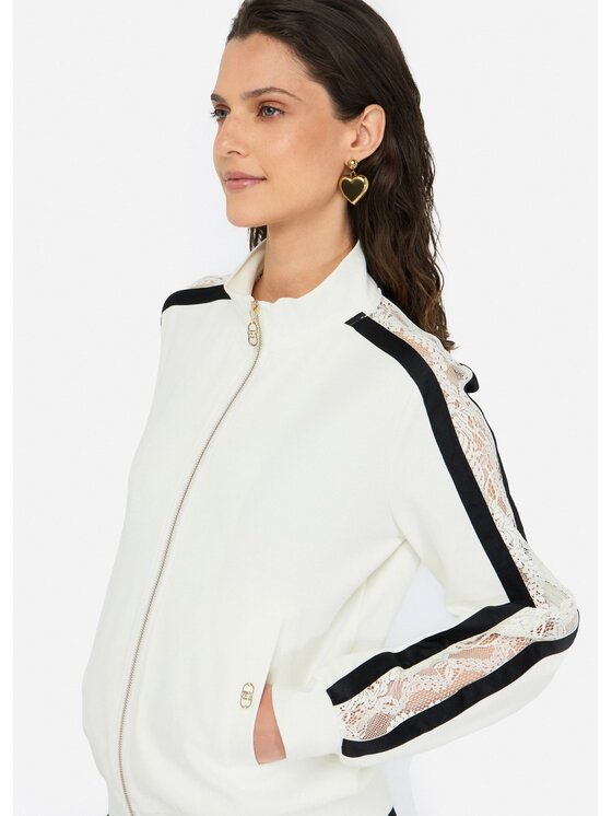 Liu Jo Liu Jo Felpa TF5006J452303N76 Bianco Regular Fit