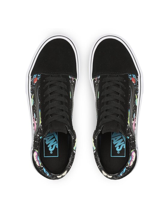 Vans old outlet skool black floral