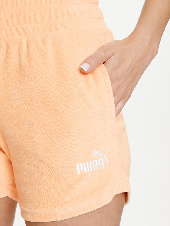 Puma Puma Športové kraťasy Ess Elevated 677946 Oranžová Regular Fit