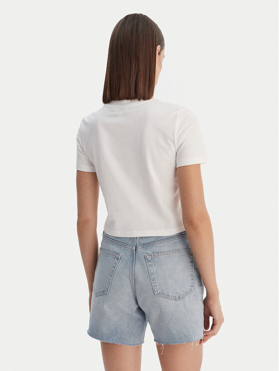 Calvin Klein Jeans Calvin Klein Jeans Tričko LV047AB213 Biela Regular Fit