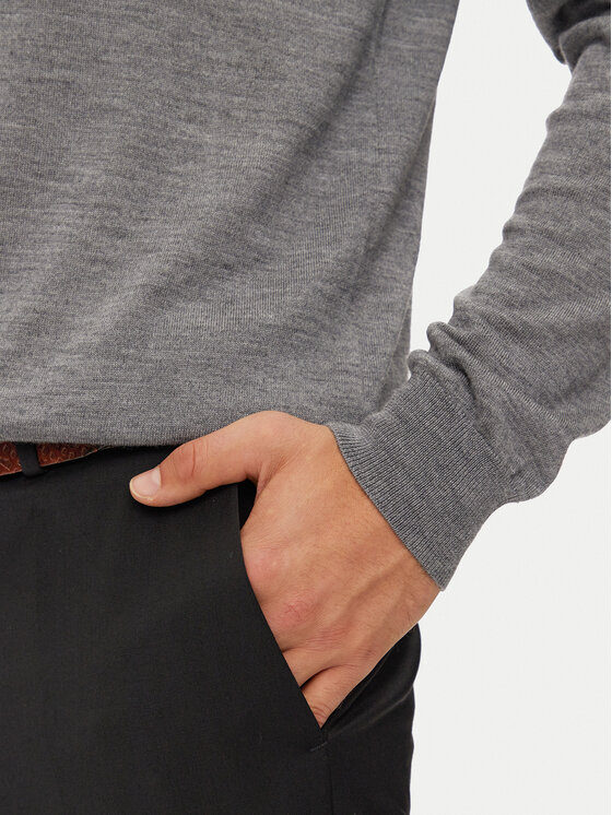 Liu Jo Liu Jo Пуловер QXX004 MA27P Сив Regular Fit
