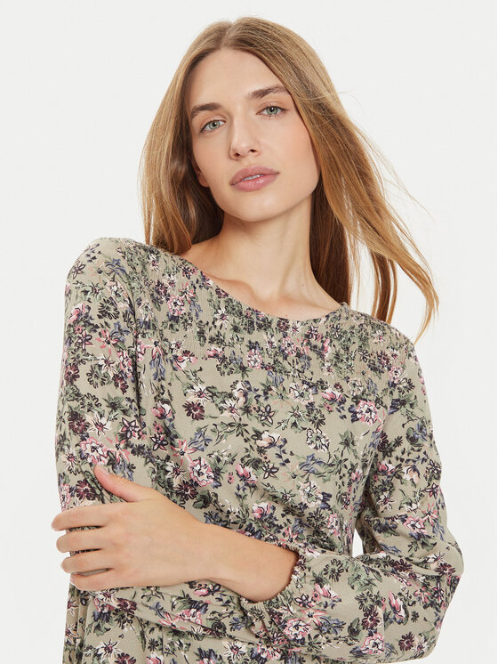 Tatuum Tatuum Vsakodnevna obleka Lanko 1 T2318.193B Zelena Regular Fit