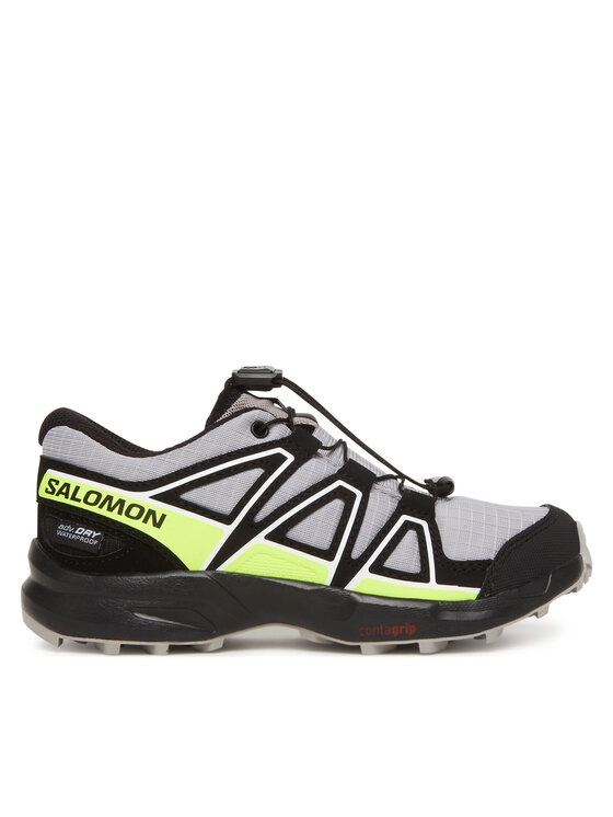 Salomon Trekingová obuv Speedcross Waterproof L47810200 Sivá