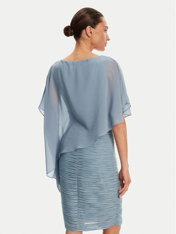 Swing Swing Rochie cocktail 50004700 Albastru celest Regular Fit