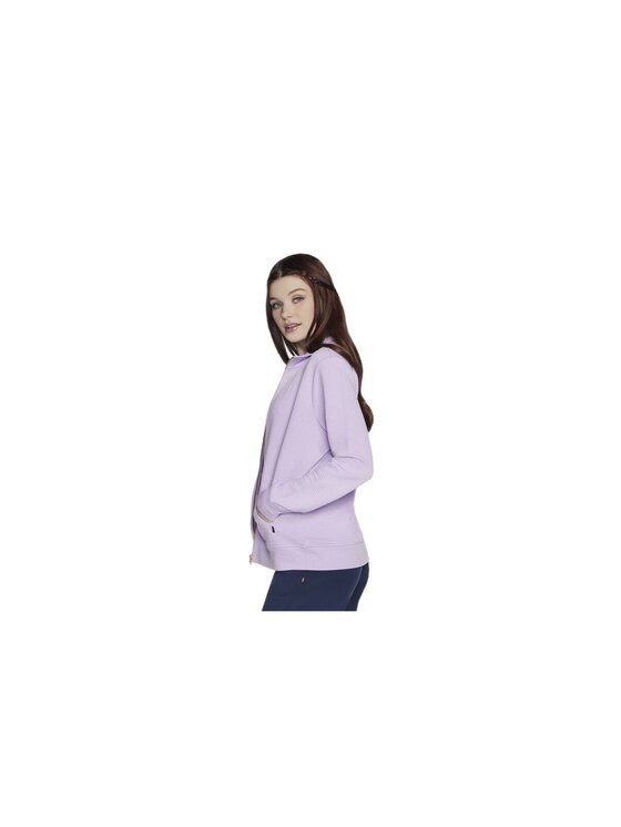Skechers Skechers Bluza W3JA261-BKMT Fioletowy Regular Fit