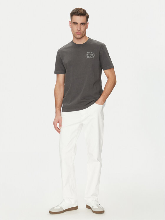 Marc O'Polo Denim Marc O'Polo Denim T-Shirt 500 0006 040 Szary Relaxed Fit