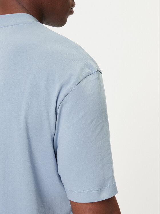 HUGO HUGO Tricou Niley 50519984 Albastru celest Regular Fit