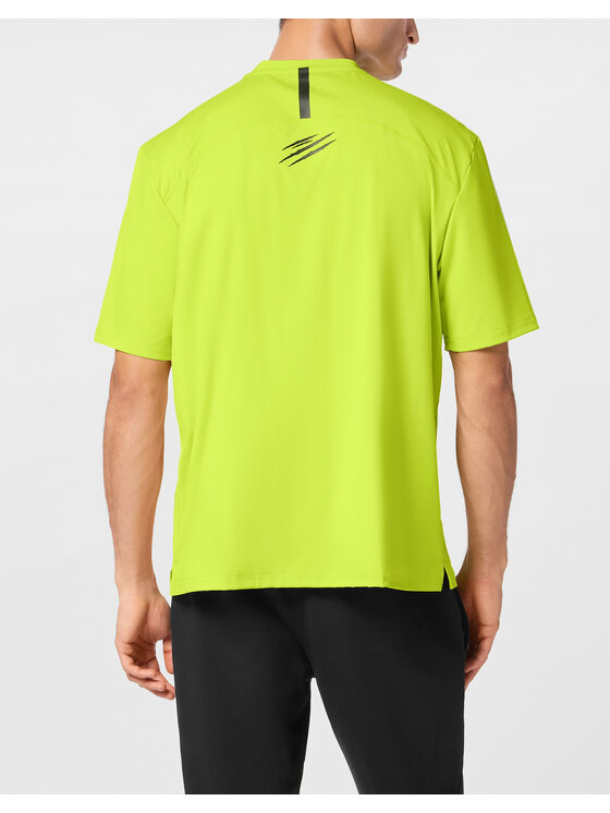 Plein Sport Plein Sport T-Shirt 22977 Żółty Regular Fit