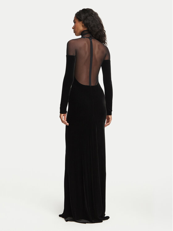 Elisabetta Franchi Elisabetta Franchi Вечірня сукня AB-R29-67E2-V690 Чорний Slim Fit